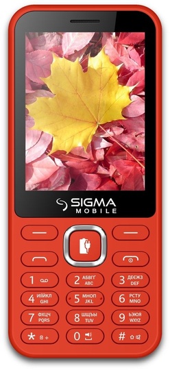 Телефон Sigma X-style 31 Power, Red