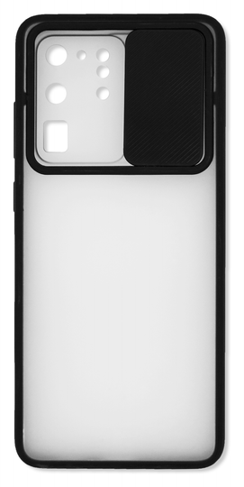 Накладка Camera Protect Matte Case (PC+TPU) Samsung S20 Ultra, Black