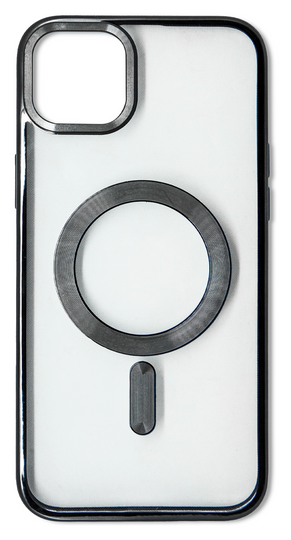 Накладка Sides Chrome Case Magsafe Box IPhone 14, Black (10)