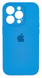 Накладка Silicone Case Camera Protection iPhone 14 Pro, (67) Capri blue