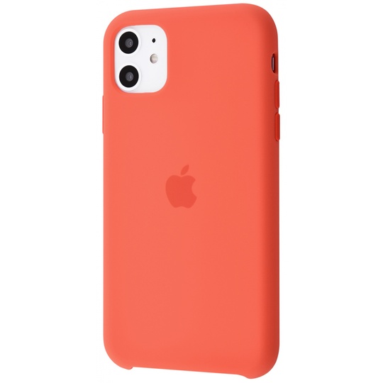 Накладка Silicone Case Apple iPhone 11, (72) Coral