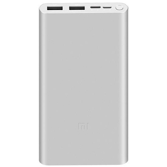 Додатковий Акумулятор Xiaomi Power Bank 3 PLM13ZM 10000mAh USB-C, Silver, (VXN4259CN)