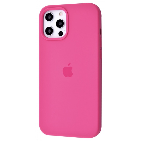 Накладка Silicone Case Full Cover Apple iPhone 12 Pro Max, (54) Dragon Fruit