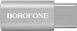 Перехідник Borofone BV4 MicroUSB - Type-C, Silver
