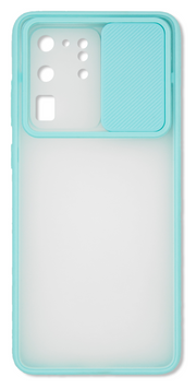 Накладка Camera Protect Matte Case (PC+TPU) Samsung S20 Ultra, Light Blue