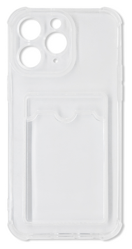 Накладка Силікон Transparent With Pocket iPhone 11 Pro Max, Transparent