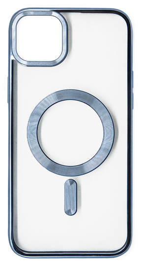 Накладка Sides Chrome Case Magsafe Box IPhone 14, Blue (5)