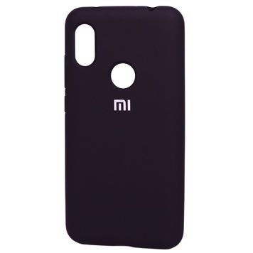 Накладка Silicone Cover Full Protective Xiaomi Redmi Note 6 Pro, Black