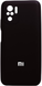 Накладка Silicone Cover Full Camera (AA) Xiaomi Redmi Note 10/Note 10s, Black