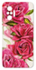 Накладка Silicone Case Artistic Design Xiaomi Redmi Note 10 Pro, Rose (1)
