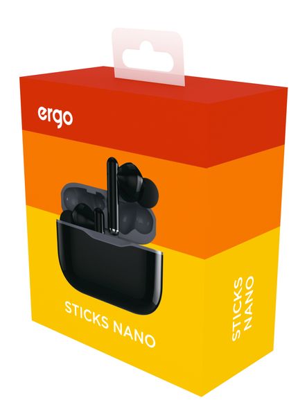 Навушники ERGO BS-710 Twins Nano, Black