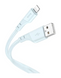 Кабель Hoco X97 Crystal color USB to Lightning (1m), Light Blue