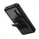 Power Bank Hoco J163 Wonderful 10000mAh 5V/2A (2A1C)+4 cables (USB-A/iP/M/T), Black