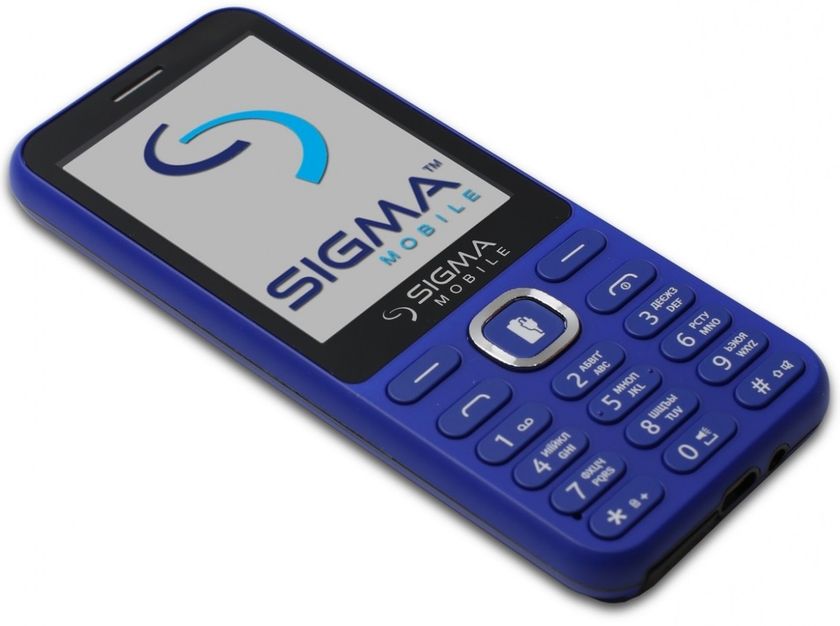 Телефон Sigma X-style 31 Power Type-C, Blue