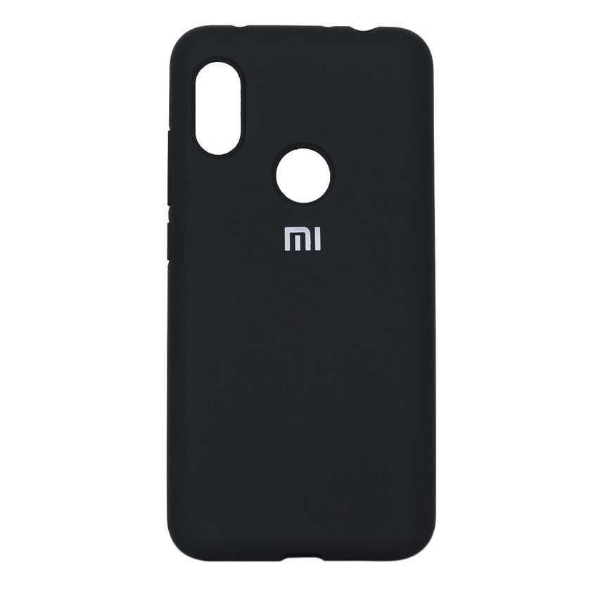 Накладка Silicone Cover Full Protective Xiaomi Redmi Note 6 Pro, Black