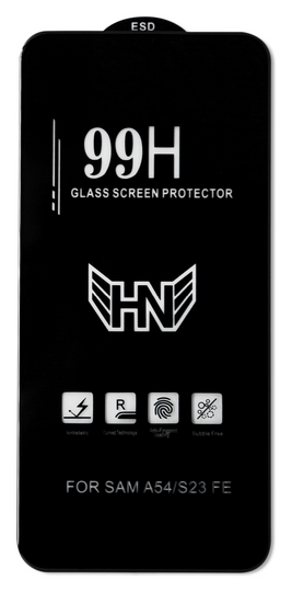 Захисне cкло 99H Samsung A54 5G/S23 FE, Black