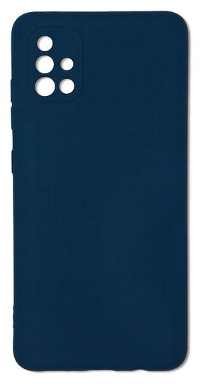 Накладка Silicone Case H/C Full Protective (No Logo) Samsung Galaxy A51 (A515), Blue (14)