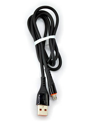 Кабель Micro USB 4you SNAKE (2.1A) (тех. упак.), Black