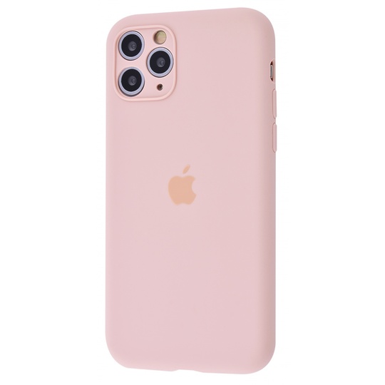Накладка Silicone Case Camera Protection iPhone 11 Pro Max, (19) Pink Sand