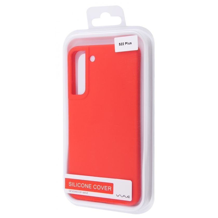 Накладка WAVE Full Silicone Cover Samsung Galaxy S22 Plus, Red