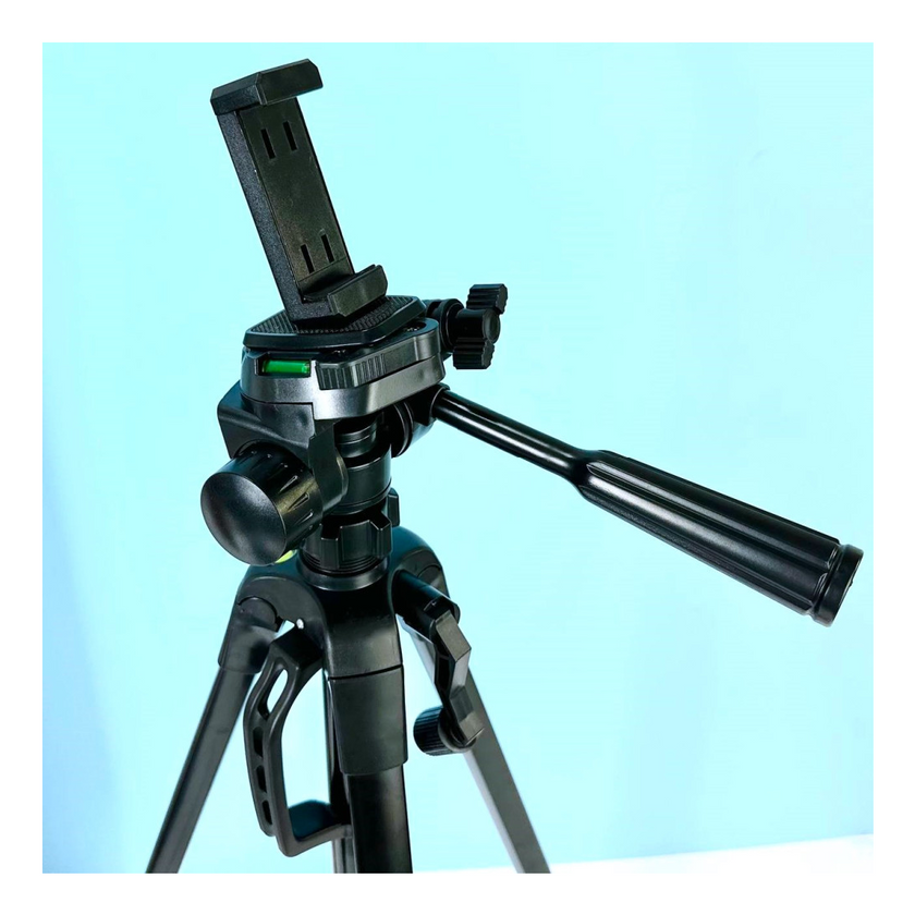 Штатив-трипод WT-3520 для камери та телефону 1.4m, Black