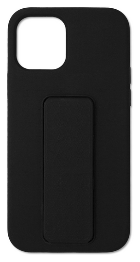 Накладка Silicone Case Hand Holder для Apple iPhone 12/12 Pro, Black