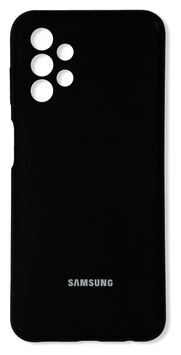 Накладка Silicone Cover Full Camera (AA) Samsung A13 4G, Black