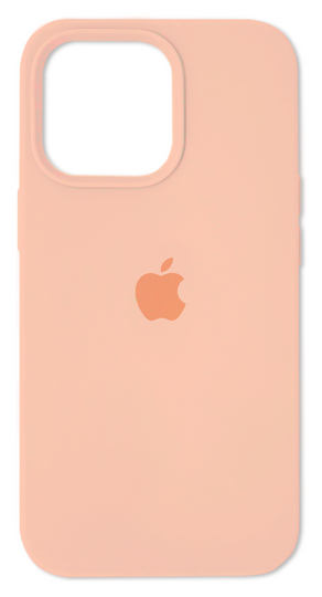 Накладка Silicone Case Full Cover Apple iPhone 13 Pro, (6) Light Pink