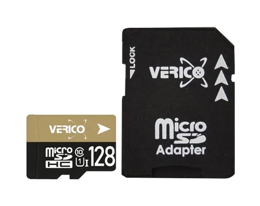 Карта пам'яті MicroSD 128GB Verico Class 10 (UHS-1) + Adapter SD