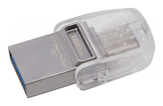 Флешка USB 128GB Kingston DT Duo 3C Type-C USB3.2