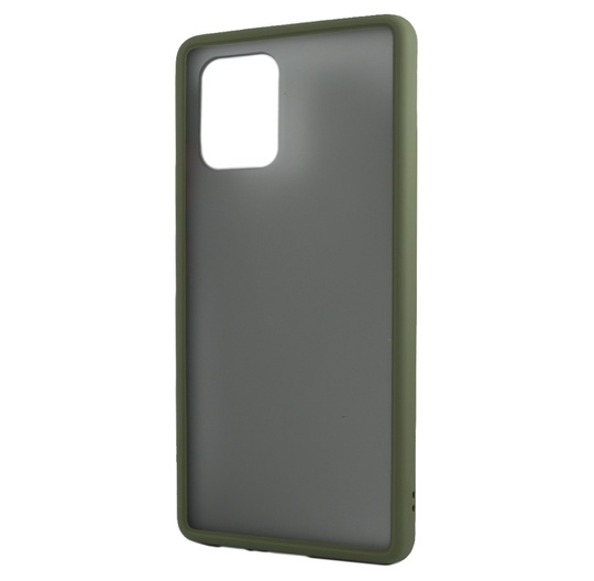 Накладка My Colors/Gingle Matte Case (TPU) Samsung S10 Lite, Green Orange