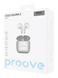 Бездротові навушники Proove Cold Sound 2 TWS, Silver/White