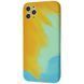 Накладка WAVE Watercolor Case (TPU) iPhone 11 Pro Max, Yellow Dark Green