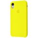 Накладка Silicone Case H/C Apple iPhone XR, (56) Bright yellow