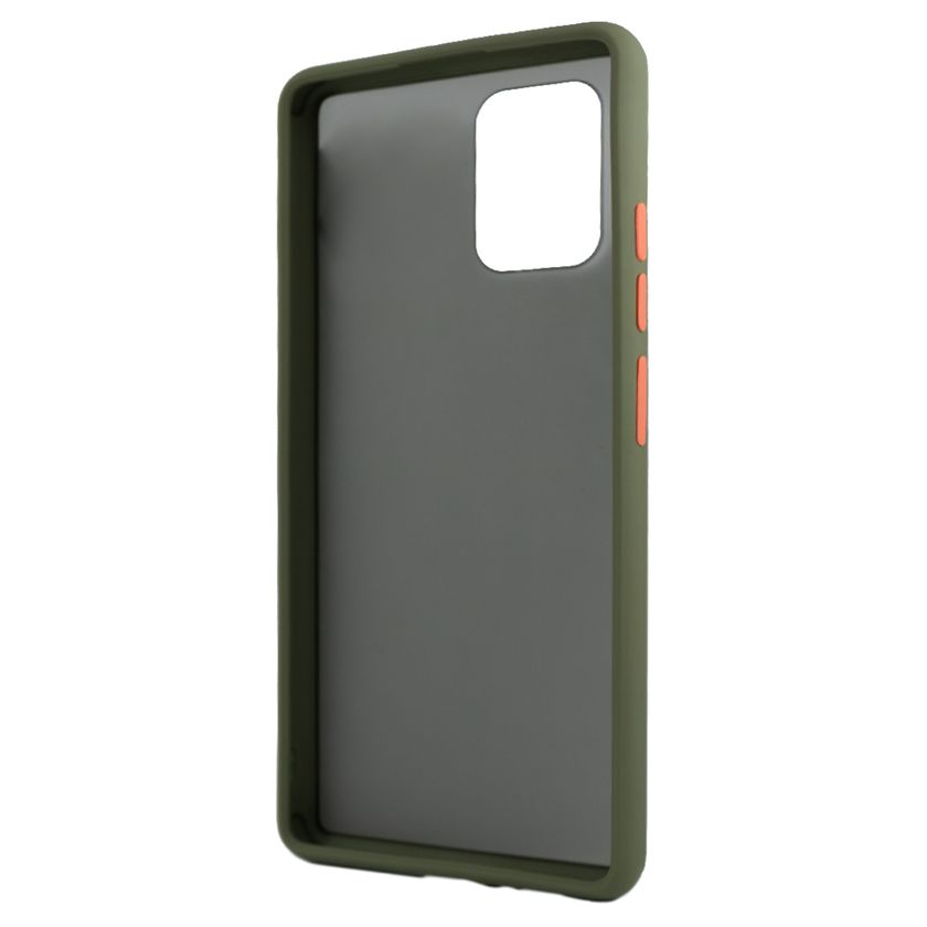 Накладка My Colors/Gingle Matte Case (TPU) Samsung S10 Lite, Green Orange