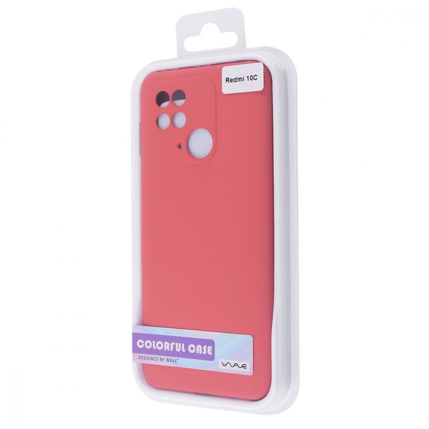 Накладка WAVE Colorful Case (TPU) Xiaomi Redmi 10C, Red