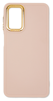 Накладка Colors Metal Style Frame Samsung Galaxy A32 5G (A326), Pink Sand (2)