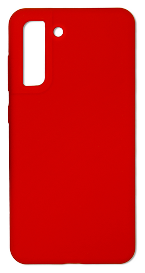 Накладка Silicone Cover Lakshmi (AAA) для Samsung Galaxy S21 FE, Red