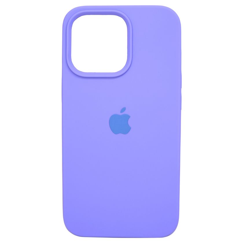 Накладка Silicone Case Full Cover Apple iPhone 13 Pro, (42) Light Purple