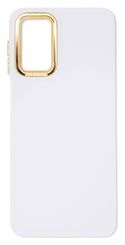 Накладка Colors Metal Style Frame Samsung Galaxy A32 5G (A326), White (1)