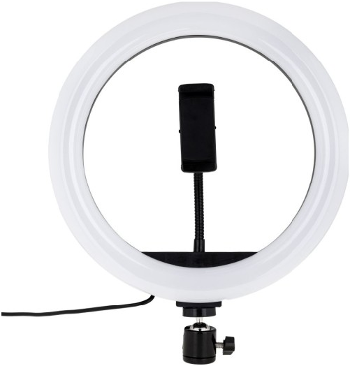Кільцева LED Лампа RGB MJ26(remote) 26см