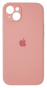 Накладка Silicone Case Camera Protection iPhone 14 Plus, (6) Light Pink