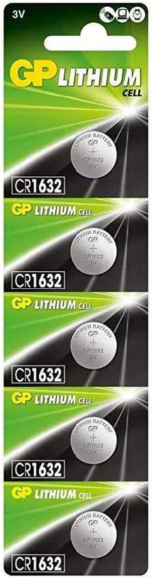 Батарейка Таблетка Lithium GP CR1632-7U5 1шт.