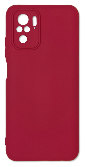 Накладка Silicone Cover Full without Logo (A) Xiaomi Redmi Note 10/Note 10S, Marsala
