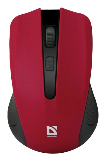 Мишка DEFENDER Accura MM-935 Wireless, Red