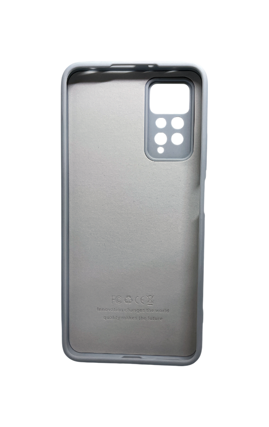 Накладка Silicone Case Copy Full Protective (No Logo) Xiaomi Redmi Note 11 Pro/Redmi Note 11 Pro 5G, White (1)