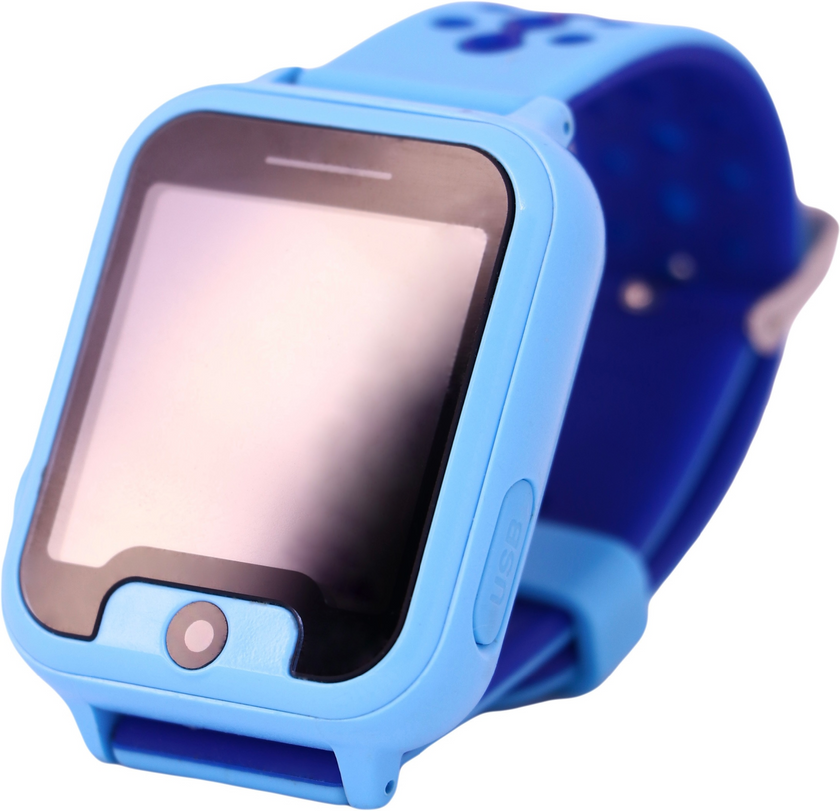 Дитячий Розумний Годинник GPS трекером S6, Blue, Уценка (потертости на дисплее)