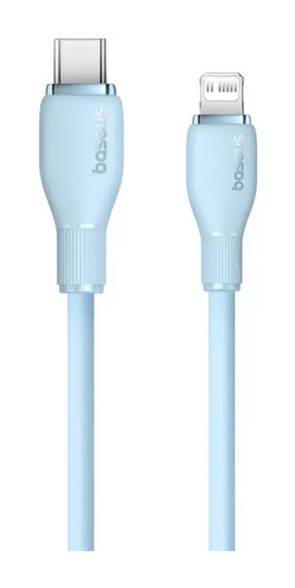 Кабель Baseus Pudding Series Type-C to Lightning 20W (2m), Blue