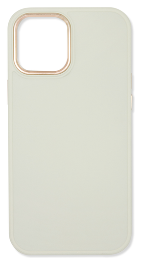 Накладка TPU Bonbon Metal Style для Apple iPhone 12 Pro Max, White