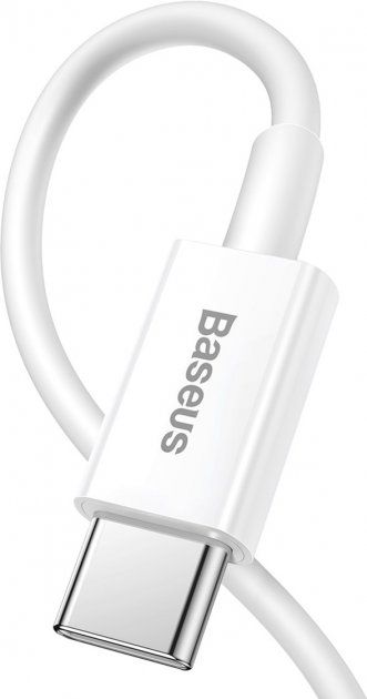 Кабель Baseus Superior Series Fast Charging Type-C to Lightning PD 20W (1m), White, (CATLYS-A02)